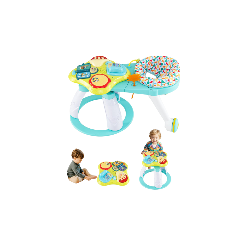 3-in-1 Baby Stationary Walker