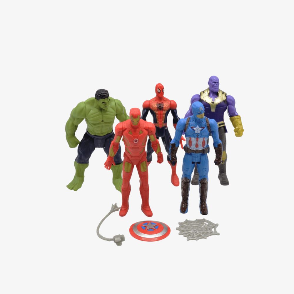 Adventure Super Heroes Pack of 5