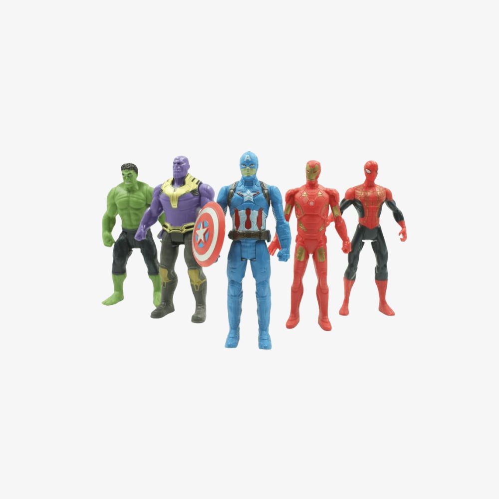 Adventure Super Heroes Pack of 5