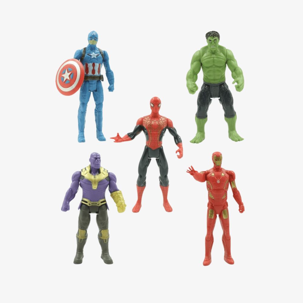 Adventure Super Heroes Pack of 5