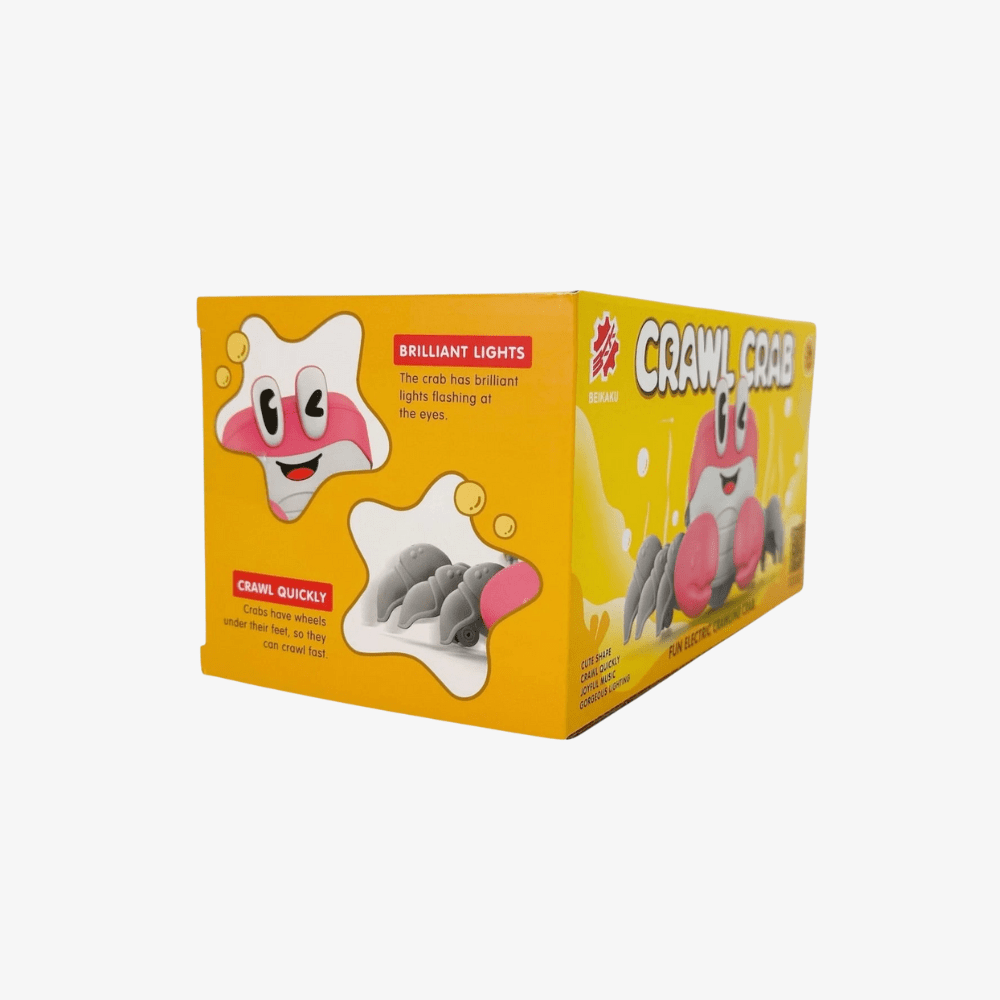 Musical Light-Up Crawl Crab