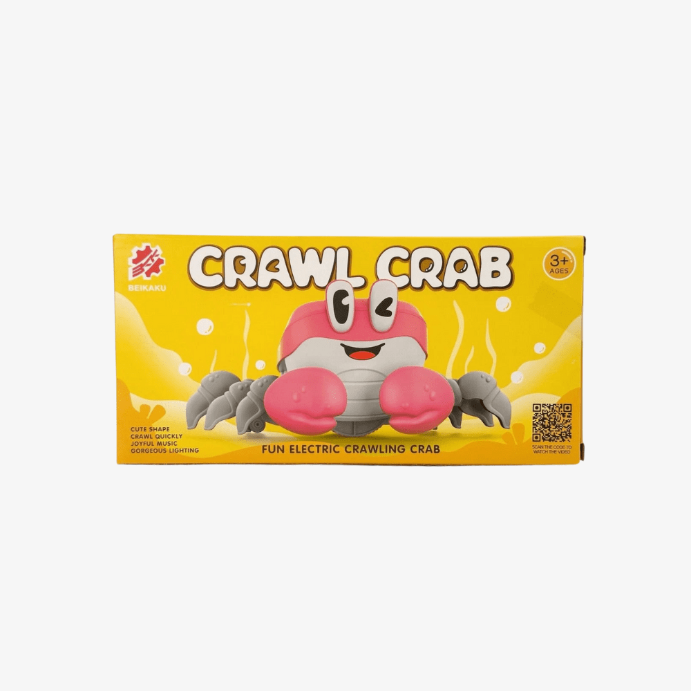 Musical Light-Up Crawl Crab