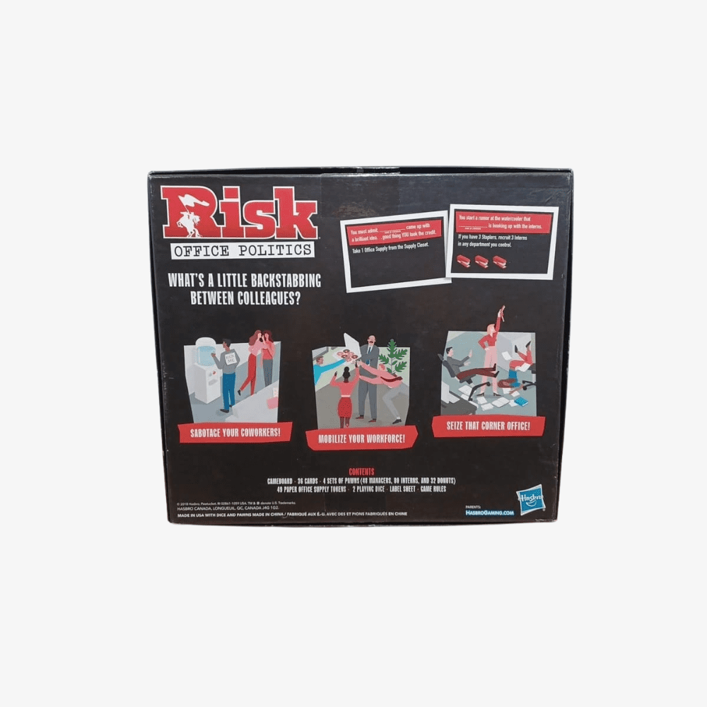 Risk Office Politics Board Game