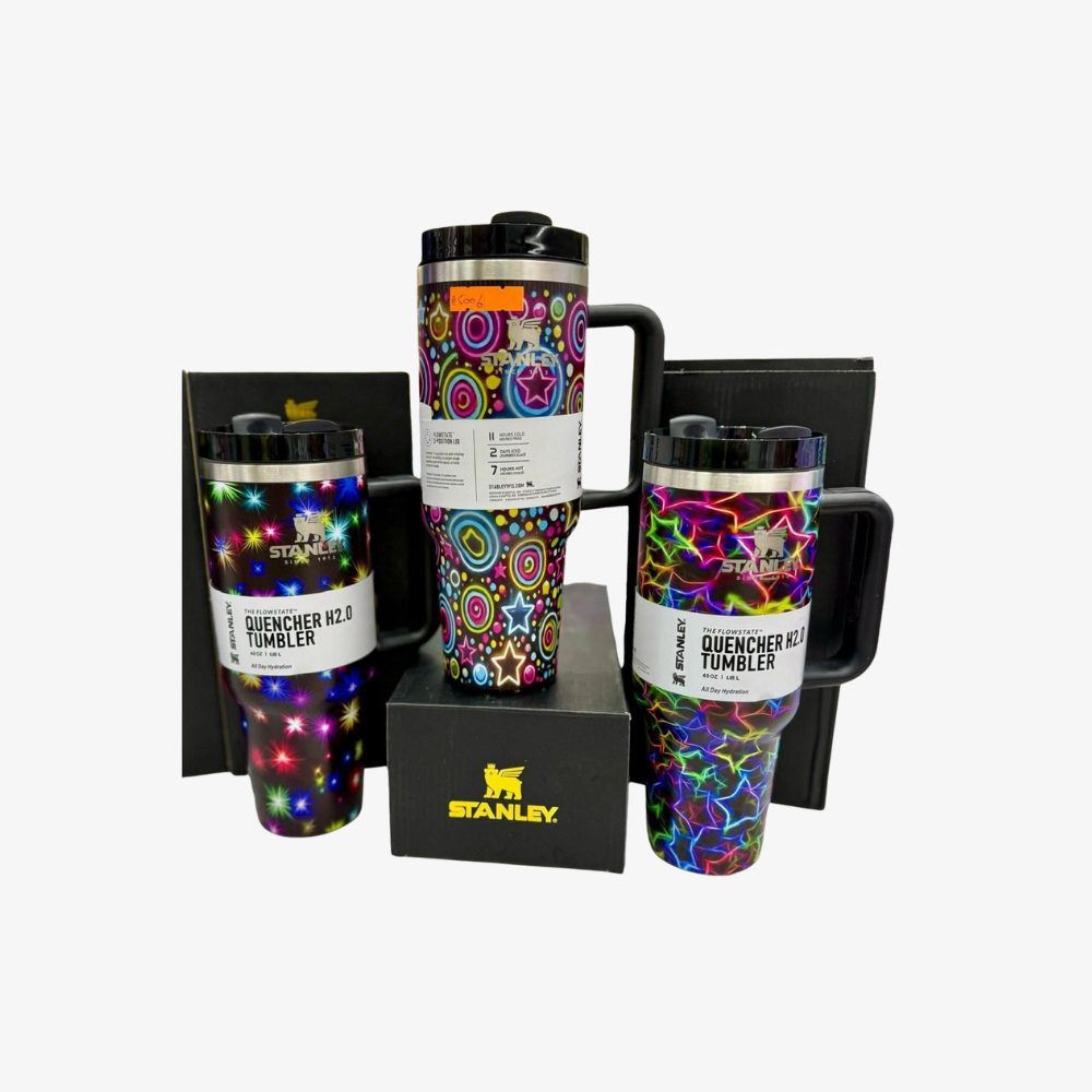 Stanley Quencher – Neon Psychedelic Series Vibrant Insulated Hydration Tumbler