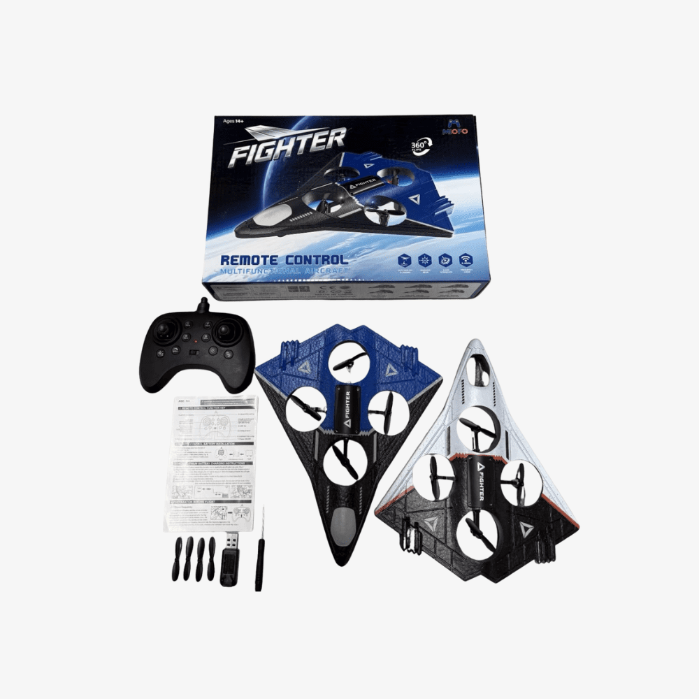 Turbo Flyer Smart RC Jet – Crash Resistant EPP Toy