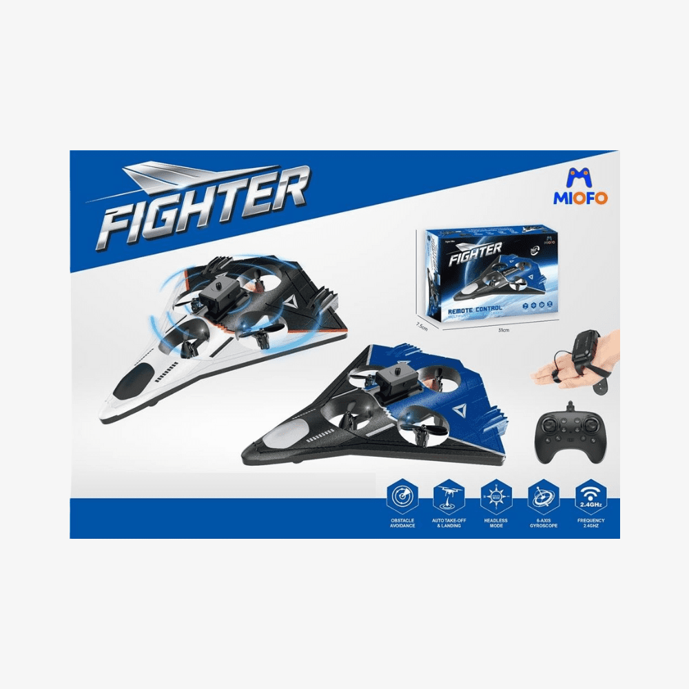 Turbo Flyer Smart RC Jet – Crash Resistant EPP Toy