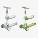 2-in-1 Dinosaur Scooter with Lights & Music