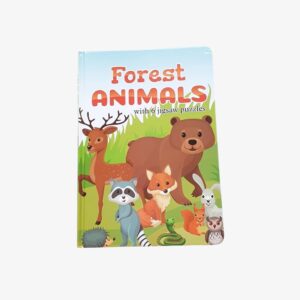Forest Animals Puzzle Book