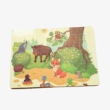 Forest Animals Puzzle Book