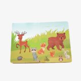 Forest Animals Puzzle Book