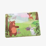 Forest Animals Puzzle Book