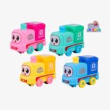 Light-Up Inertial Train Toy