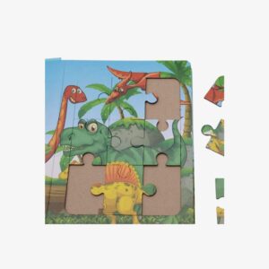 Puzzle Book Dinosaur