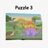 Puzzle Book Dinosaur