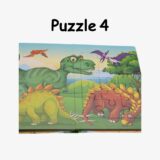Puzzle Book Dinosaur