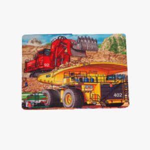 Trucks and Diggers Puzzle Book