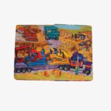 Trucks and Diggers Puzzle Book