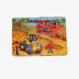 Trucks and Diggers Puzzle Book